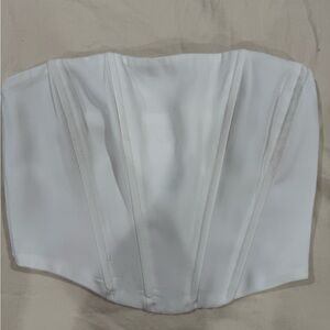 Princess Polly Ivory Strapless Top